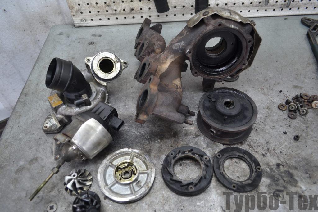 Volkswagen B6, фольц б6, ремонт турбины, 5303-970-0137