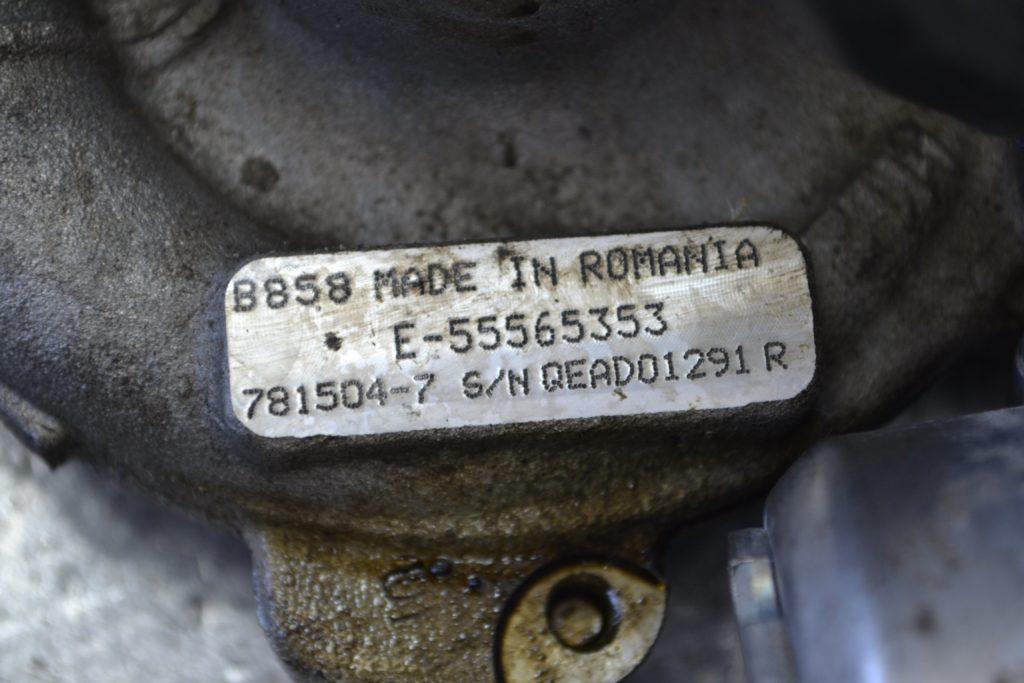 Ремонт турбины Opel Astra 1.9
